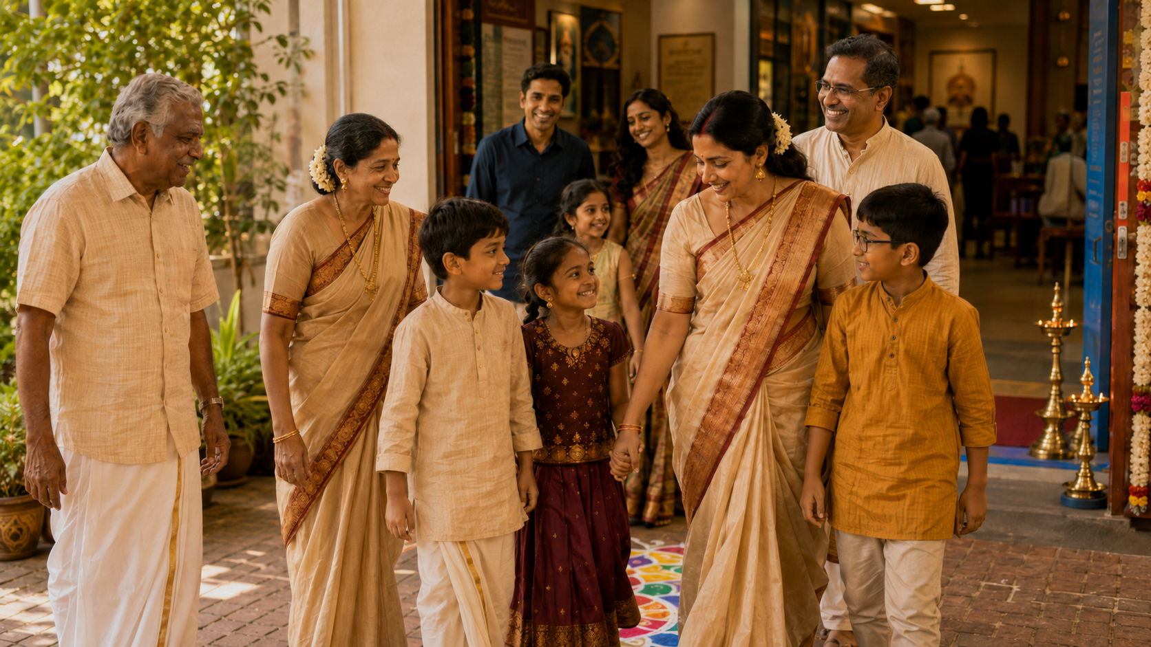 Hindu Centre Singapore community — homepage hero